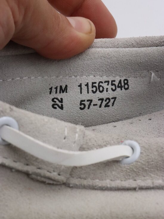 Sebago Gray Suede Mens Size 11 M Casual Boat Shoes Slip On Shoes 11567548 main image 7